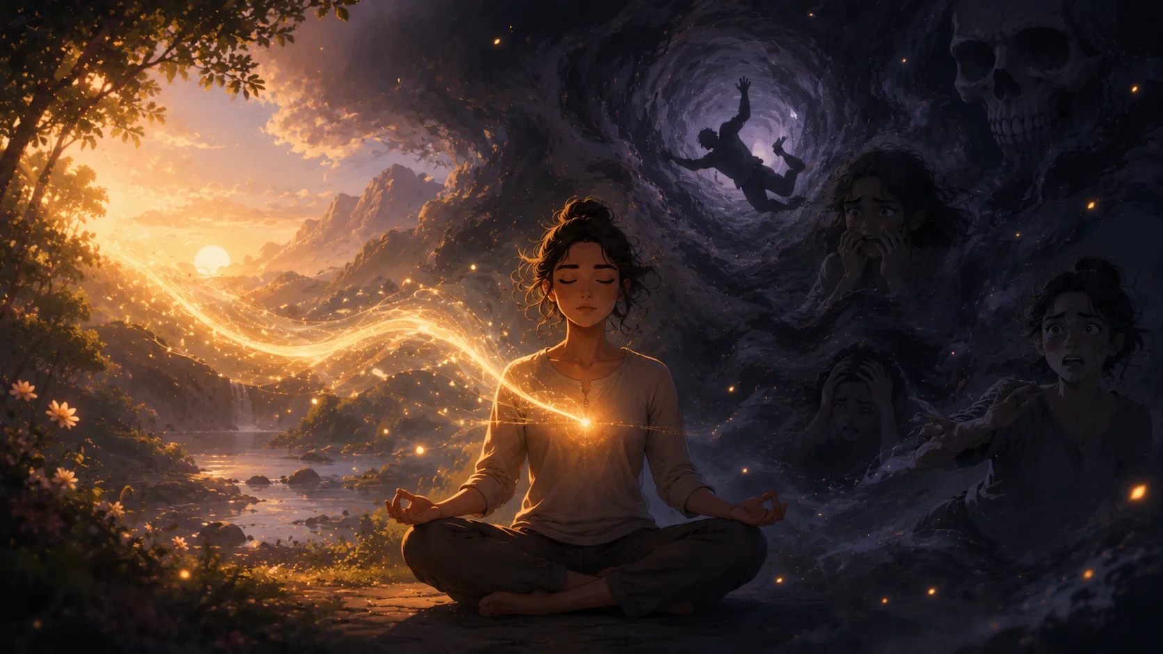 Feeling fear during meditation? The surprising reason may not be what you think