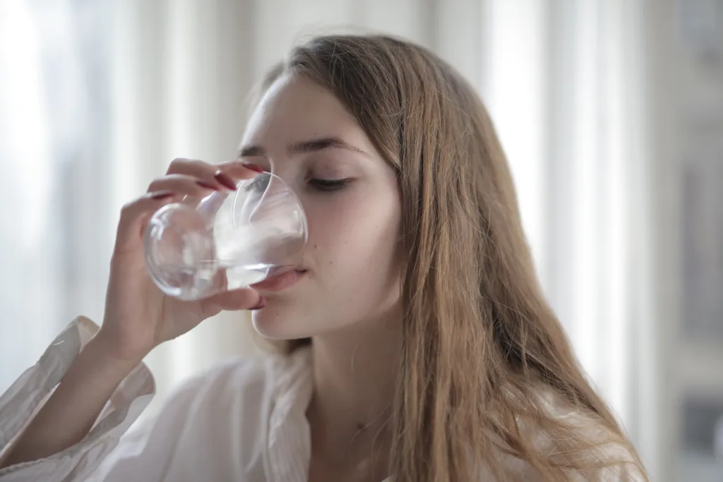 Drink fluids before you feel thirsty