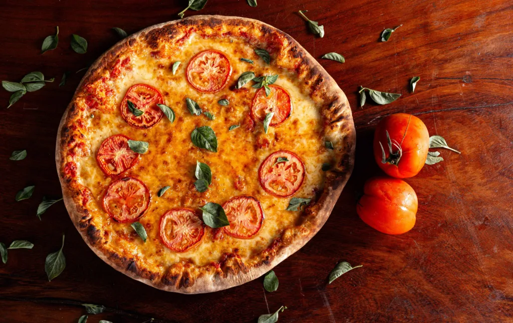 Margherita pizza