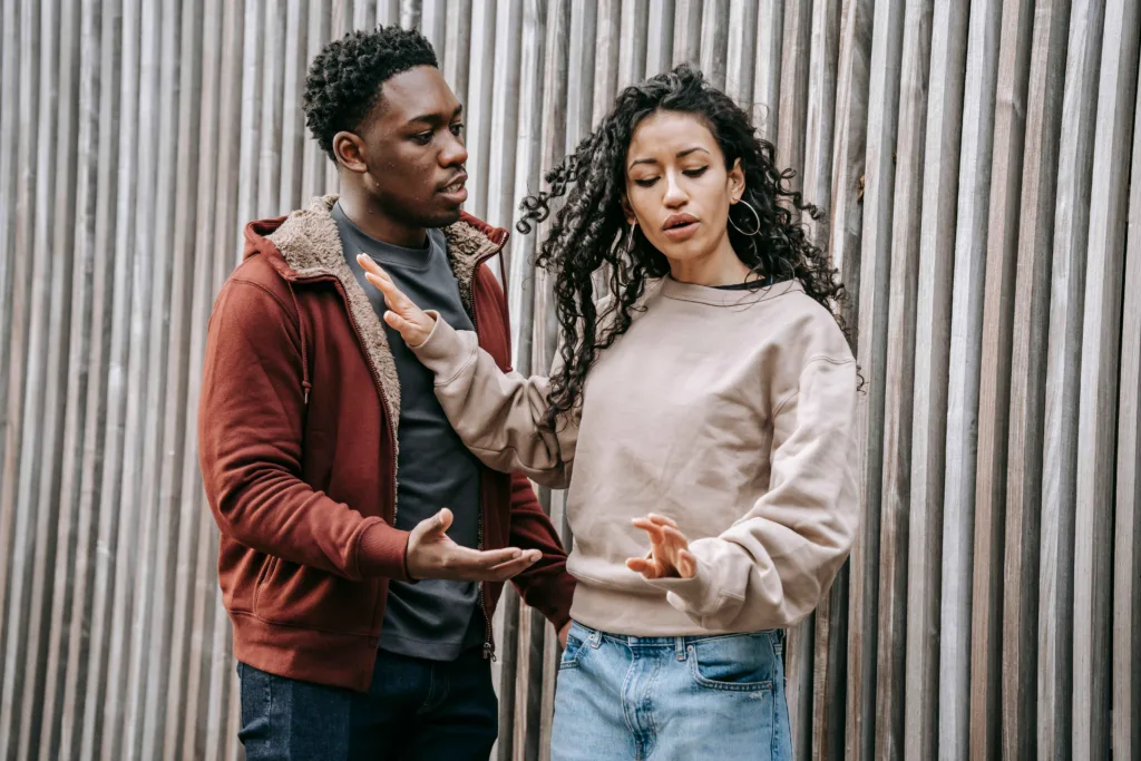 Love bombing, blame-shifting and conditional affection can be warning signs.