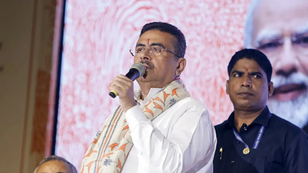 Suvendu Adhikari's Saffron Samman Yatra puts nationalism, Hindutva and Bengal's cultural identity in focus.