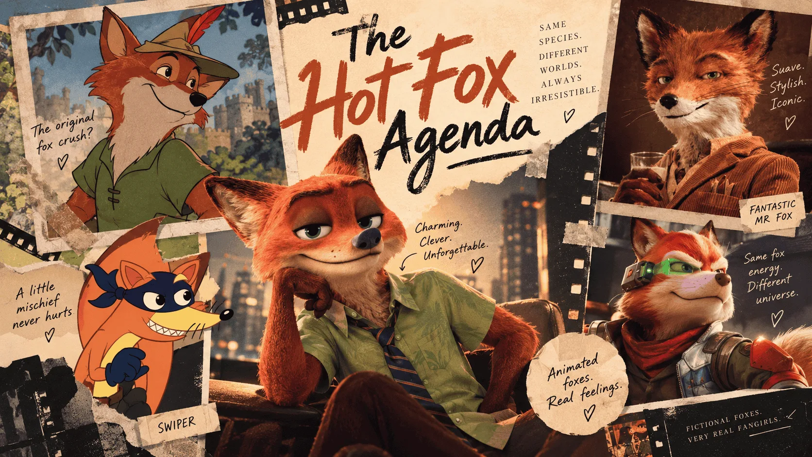 The ‘Hot Fox Agenda’: Why Hollywood keeps turning foxes into heartthrobs