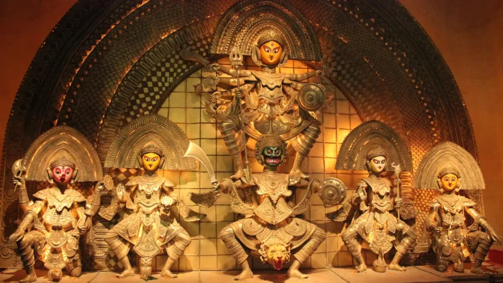 A theme-based Durga puja in Kolkata in 2025