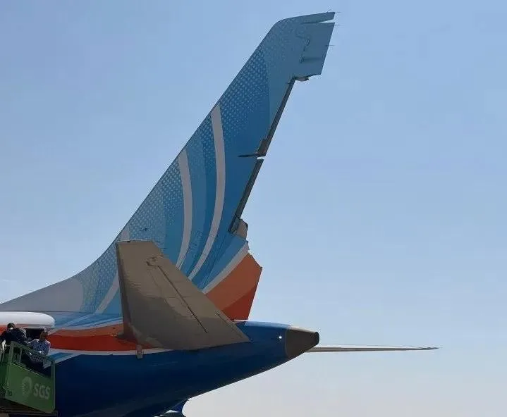 This is the damage from a sudden drop in altitude of Flydubai Boeing 737 MAX 8 flight FZ1073 | X (@aprajitanefes)